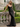 V-Neck Ruched Lace Up Long Mermaid Prom Dress in Black