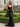 V-Neck Ruched Lace Up Long Mermaid Prom Dress in Black