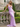 V-Neck Ruched Lace Up Long Mermaid Prom Dress in Lilac