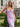 V-Neck Ruched Lace Up Long Mermaid Prom Dress in Lilac