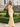 V-Neck Ruched Lace Up Long Mermaid Prom Dress in Champagne