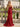 Sparkly Crystal Bodice Long Mermaid Prom Dress With Split in Red