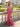 Sparkly Crystal Bodice Long Mermaid Prom Dress With Split in Hot Pink