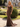V-Neck Hot Fix Backless Lace Up Long Mermaid Prom Dress in Chocolate
