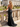 V-Neck Hot Fix Backless Lace Up Long Mermaid Prom Dress in Black