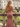 V-Neck Hot Fix Ruched Lace Up Long Mermaid Prom Dress With Split in Dusty Rose