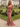 V-Neck Hot Fix Ruched Lace Up Long Mermaid Prom Dress With Split in Dusty Rose