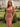 V-Neck Hot Fix Ruched Lace Up Long Mermaid Prom Dress With Split in Blush Pink