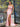 Cut Front Strapless Mermaid Long Prom Dress - Pink