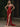 Crystal Cut Front Strapless Mermaid Long Prom Dress - Red