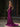 Crystal Cut Front Strapless Mermaid Long Prom Dress - Fuchsia