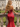 Sweetheart Sparkly Hot Fix Bodice Lace Up Long Mermaid Prom Dress With Split in Red
