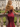 Sweetheart Sparkly Hot Fix Bodice Lace Up Long Mermaid Prom Dress With Split in Burgundy