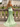 Sweetheart Sparkly Hot Fix Bodice Lace Up Long Mermaid Prom Dress With Split in Sage Green