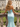 Sweetheart Sparkly Hot Fix Bodice Lace Up Long Mermaid Prom Dress With Split in Sky Blue