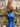 Sweetheart Sparkly Hot Fix Bodice Lace Up Long Mermaid Prom Dress With Split in Royal Blue