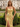 Sweetheart Sparkly Hot Fix Bodice Lace Up Long Mermaid Prom Dress With Split in Yellow