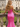 Sweetheart Sparkly Hot Fix Bodice Lace Up Long Mermaid Prom Dress With Split in Hot Pink