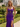 Sweetheart Sparkly Hot Fix Cut Front Zipped Long Mermaid Prom Dress With Split in Purple