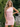 One Shoulder Pleated Zipped Back Mini Sheath Prom Dress in Pink