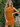 One Shoulder Pleated Zipped Back Mini Sheath Prom Dress in Burnt Orange