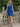 One Shoulder Pleated Zipped Back Mini Sheath Prom Dress in Royal Blue