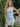 One Shoulder Pleated Zipped Back Mini Sheath Prom Dress in Sky Blue