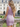 One Shoulder Pleated Zipped Back Mini Sheath Prom Dress in Lilac