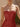 Strapless Pearl Like Bodice Mini Sheath Dress in Red