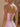 Strapless Pearl Like Bodice Mini Sheath Dress in Pink