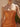 Strapless Pearl Like Bodice Mini Sheath Dress in Orange