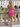 Sculpted Neck Ruched Backless Lace Up Mini Sheath Prom Dress in Hot Pink