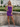 Sculpted Neck Ruched Backless Lace Up Mini Sheath Prom Dress in Purple