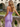 V-Neck Pleated Lace Up Mini Sheath Prom Dress With Drop in Lilac