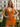 V-Neck Backless Lace Up Mini Sheath Prom Dress in Burnt Orange