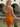 V-Neck Backless Lace Up Mini Sheath Prom Dress in Burnt Orange