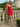 V-Neck Backless Lace Up Mini Sheath Prom Dress in Red
