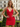 V-Neck Backless Lace Up Mini Sheath Prom Dress in Red