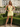 V-Neck Backless Lace Up Mini Sheath Prom Dress in Yellow