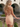 V-Neck Backless Lace Up Mini Sheath Prom Dress in Blush Pink