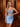 Crystal Beading Illusion Bodice Strapless Sheath Short Summer Hoco Dress in Sky Blue