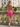 Sweetheart Neck Ruched Backless Lace Up Mini Sheath Prom Dress in Hot Pink
