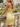 Strapless Sparkly Ruched Mini Sheath Prom Dress in Yellow