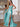 Lace Embroidery Sheer Bodice Spaghetti Strap Mermaid Prom Dress - Mint Green