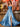 Strapless Pleats Ball Gown Prom Dress Long With Slit-Baby Blue