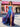 Cut Front Corset Bodice Sparkly Satin Ball Gown Prom Dress - Blue