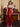 Tank Top V-Neck Hot Fix Mermaid Prom Dress-Red