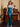 Tank Top V-Neck Hot Fix Mermaid Prom Dress-Teal