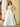 Hand Beading Square Ball Gown Prom Dress - White