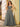 Hand Beading Square Ball Gown Prom Dress - Grey